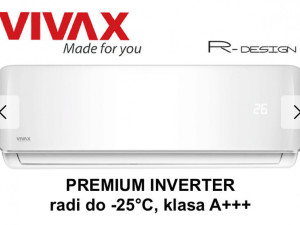 VIVAX AERI 12ka -25 A+++ Vanjski Grijaci GRATIS WIFI MODUL!