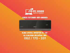 KLIMA UREĐAJ 18 FUEGO FGTC18INV-WIFI-BWMSE6 — fotografija 1