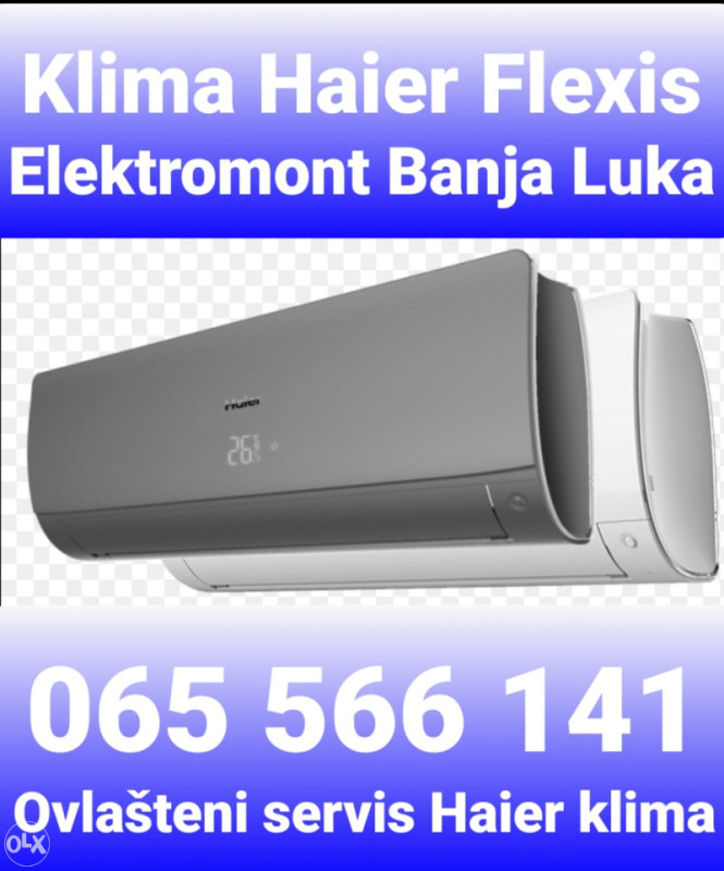 Klima INVERTER Haier Flexis -20C A+++ Wi-Fi R32 Banja Luka — fotografija 1
