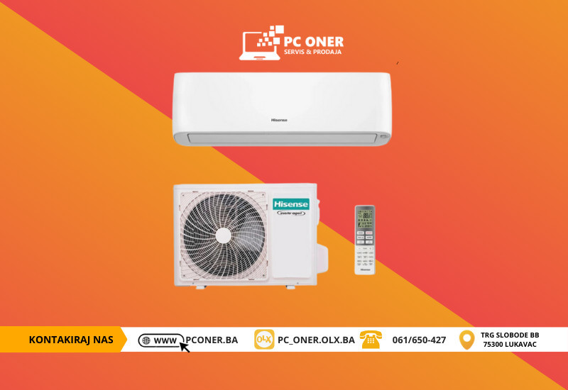 Klima Hisense KA70 Energy SE HiNano 24K, inverter — fotografija 1