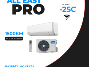 Midea All Easy PRO 12-ka SA UGRADNJOM AKCIJA!