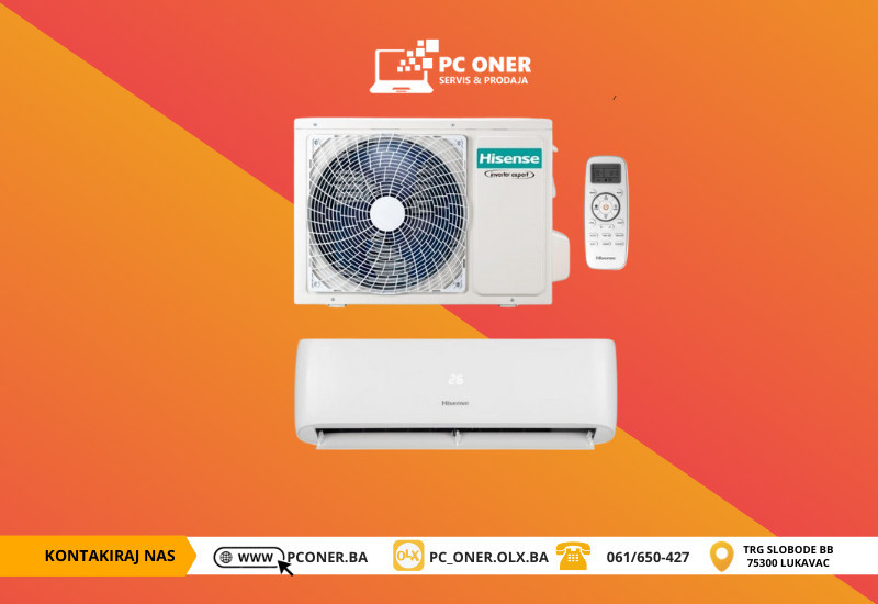 Hisense 12-ka INVERTER -20 WiFi Expert Smart klima 12 12k cf35 — fotografija 1