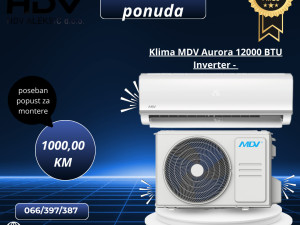 MDV Midea Klima Aurora 12000 BTU Inverter 12-ka