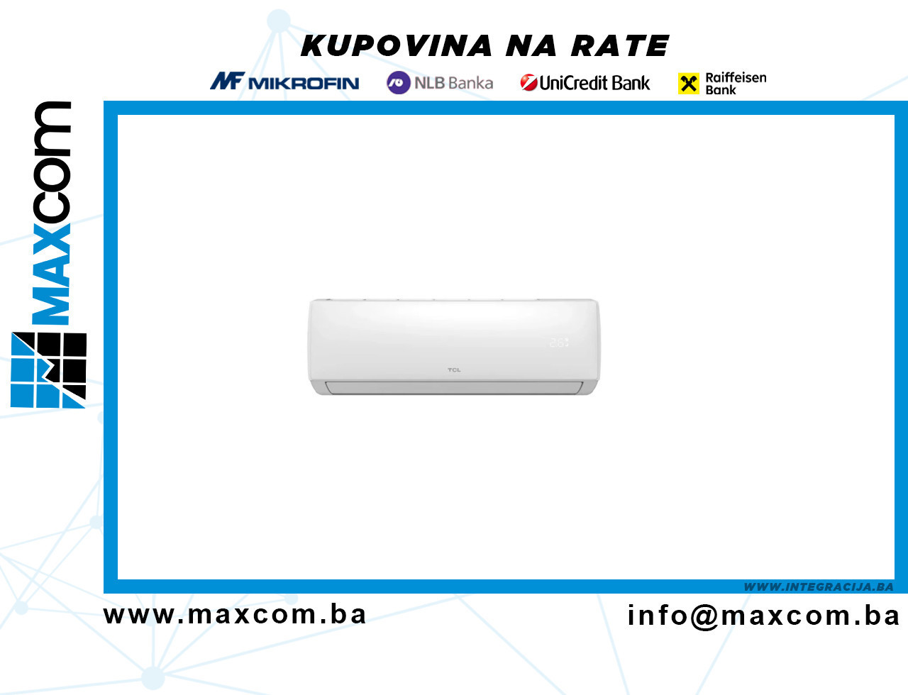 TCL Klima TAC-12CHSDXA73IFSH Inverter — fotografija 1