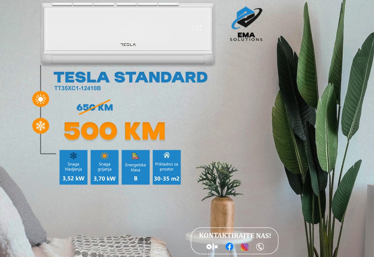 KLIMA TESLA STANDARD | WI-FI | UGRADNJA — fotografija 1