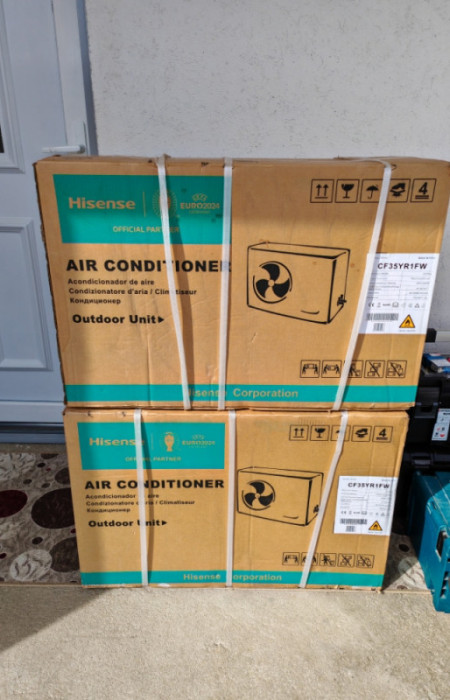 KLIMA HISENSE  12-ka INVERTER CF35YR1FG 2 komada SAMO VANJSKE — fotografija 1