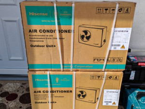KLIMA HISENSE  12-ka INVERTER CF35YR1FG 2 komada SAMO VANJSKE — fotografija 1
