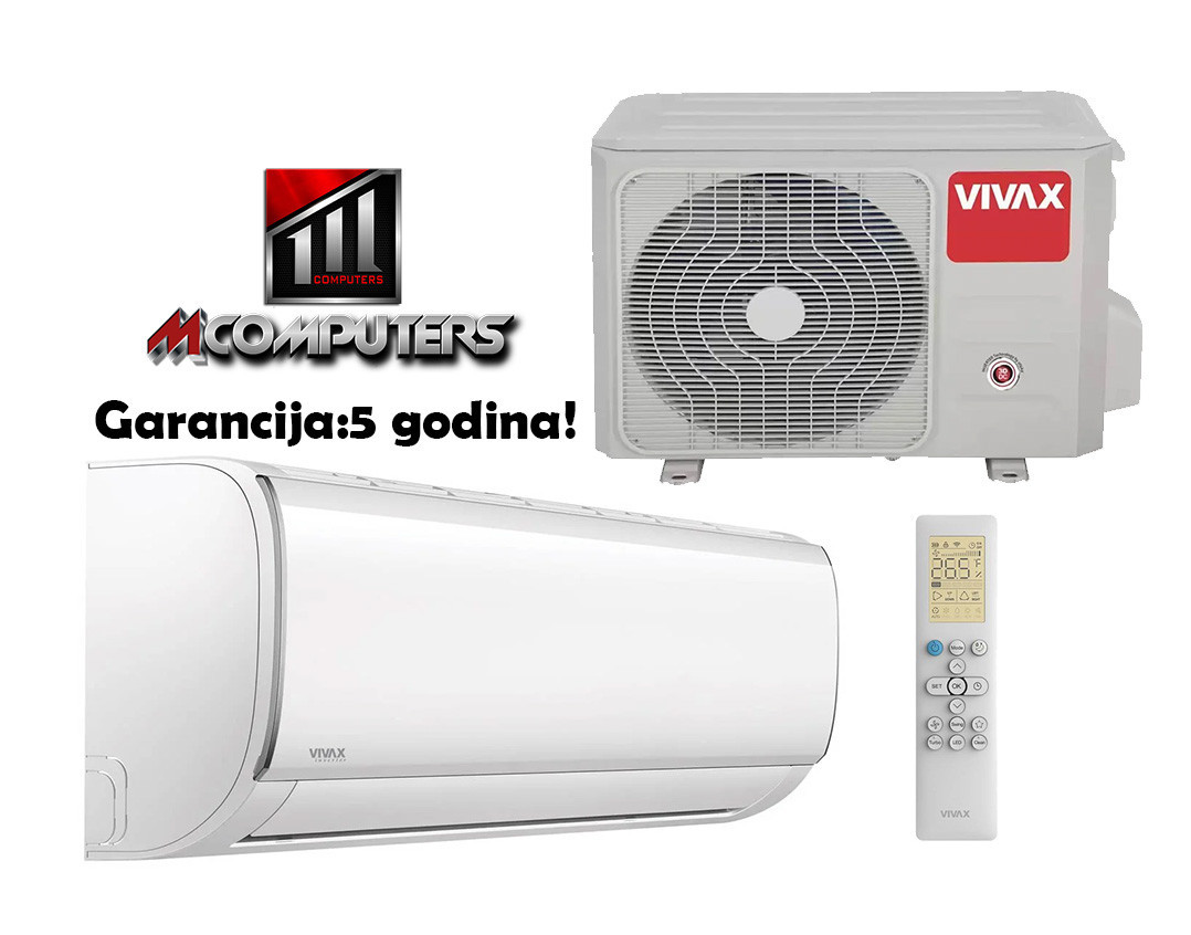 VIVAX klima 18CH50AEMis 18-ka Inverter A++ -15 R32 — fotografija 1