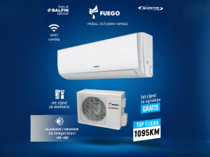 Klima FUEGO INVERTER 18KA -20 A++ WMSE2 GRATIS CIJEVI — fotografija 1