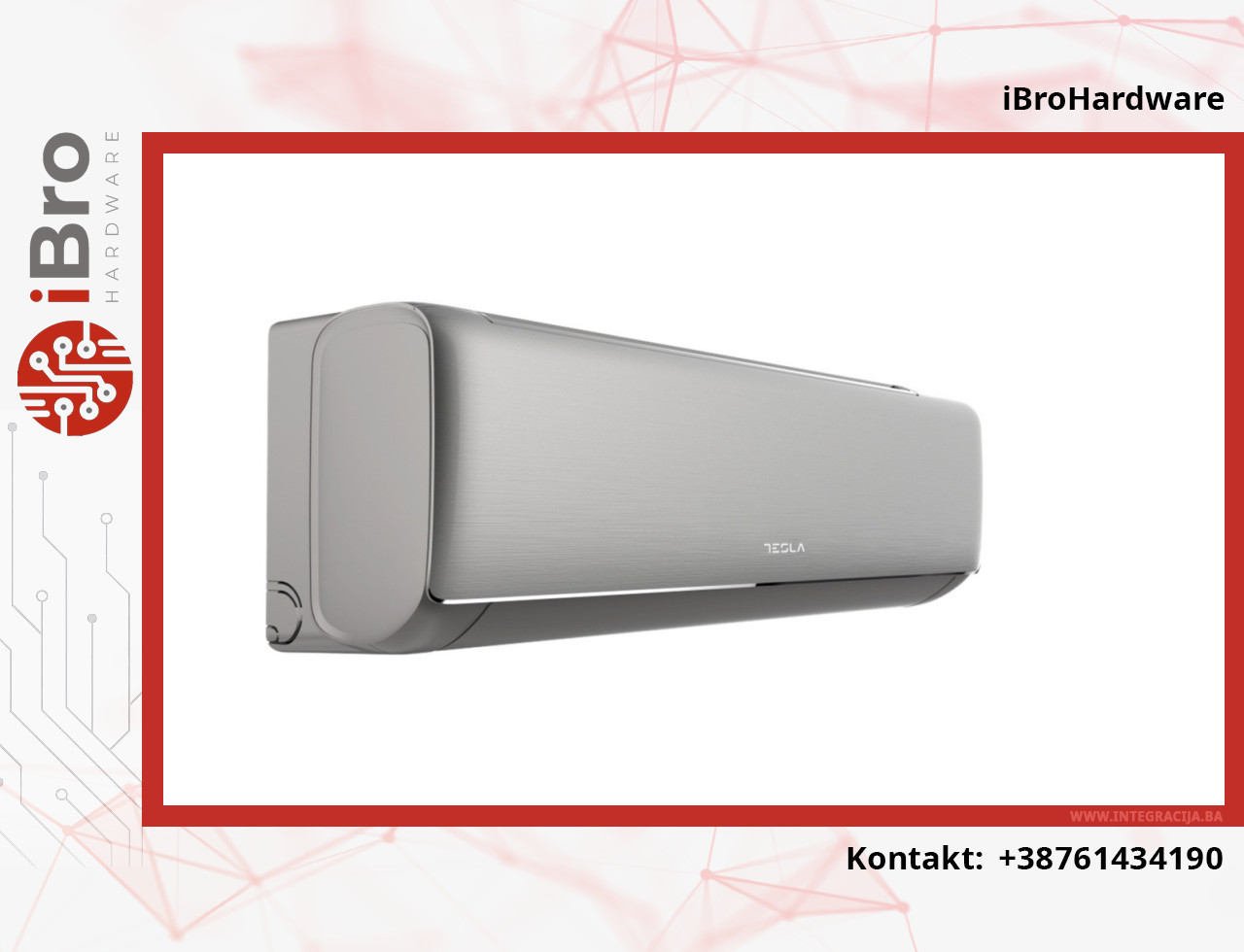 TESLA Klima TA35QQFT-1232IHWT Inverter,R32,WiFi DA 12000Btu snag. — fotografija 1