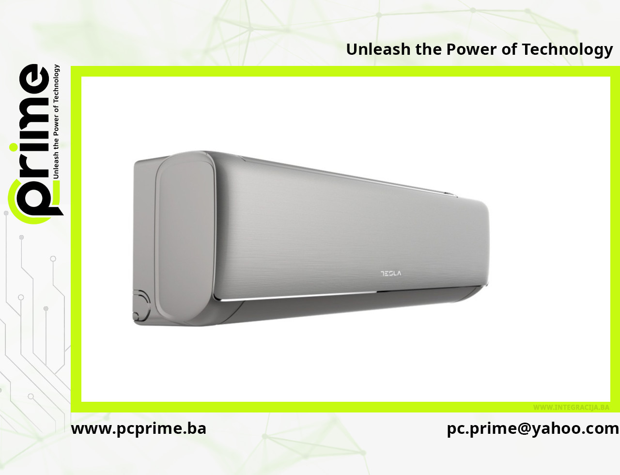 TESLA Klima TA35QQFT-1232IHWT Inverter,R32,WiFi DA 12000Btu snag. — fotografija 1