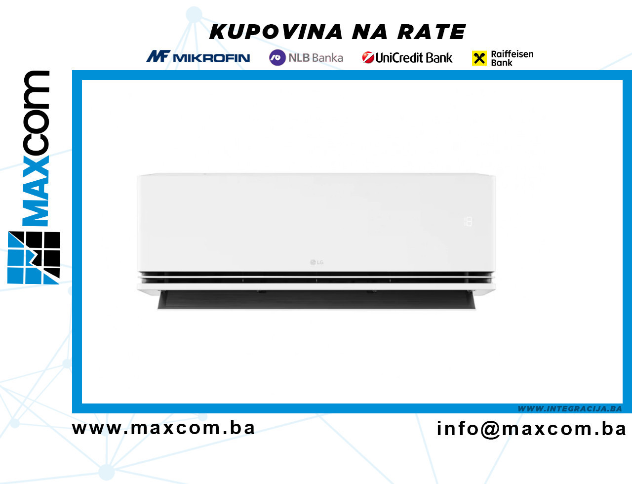 LG Unutrasnja jedinica NH12SP.NS1 — fotografija 1