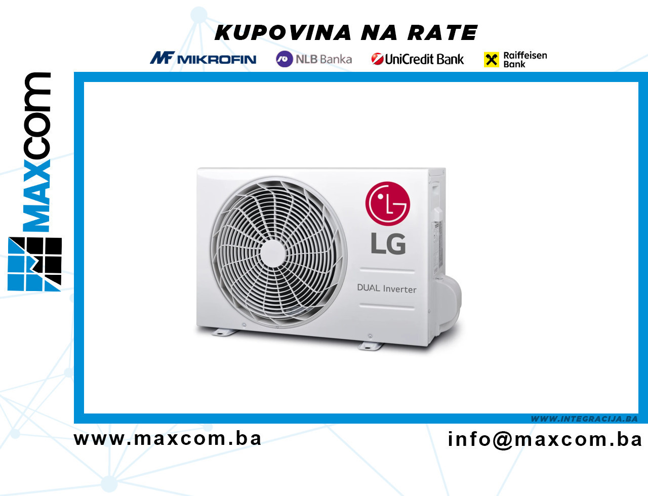 LG Vanjska jedinica NH12SP.U24A — fotografija 1
