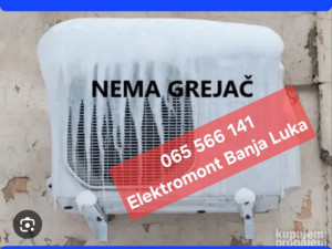 Ugradnja grijača u klime Banja Luka 065 566 141 Elektromont — fotografija 1