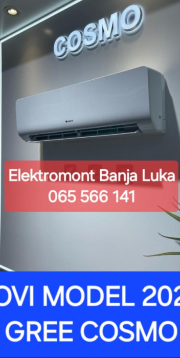 Gree 24 grijanje -15 -25C Wi-Fi novi model 2024 Banja Luka — fotografija 1