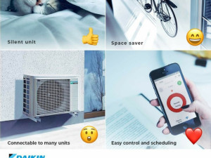 Klima Daikin Emura FTXJ+RXJ Elektromont 065 566 141 — fotografija 1