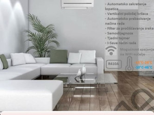 AKCIJA-Klima Mitsubishi SF35 Inverter -20C Elektromont Banja Luka — fotografija 1