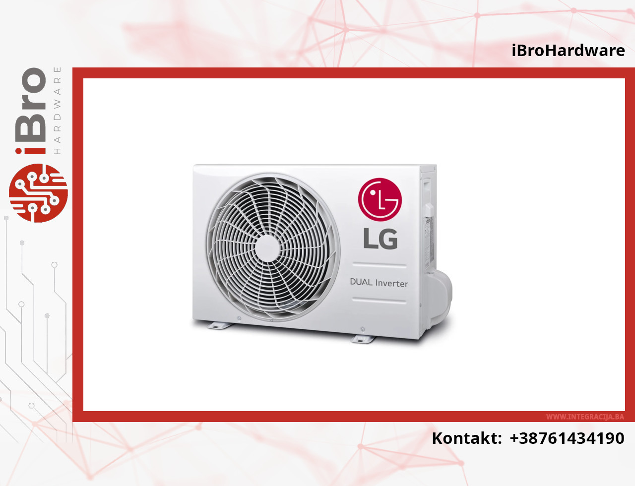 LG Vanjska jedinica NH12SP.U24A — fotografija 1