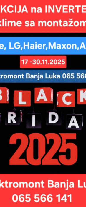 Klima 18 INVERTER Azuri -25C sa ugrad. 1450 B.Luka Elektromont — fotografija 1