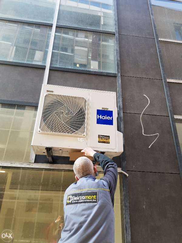 klima Inverter Haier 12 PEARL -20C UVC vanski grijač Elektromont — fotografija 1