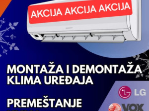 INVERTER KLIMA uredaji sa montazom i garancijom Elektromont — fotografija 1