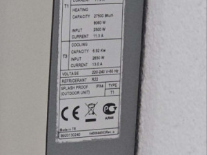 Klima Beko BK 260 XR