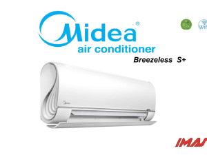 MIDEA KLIMA BREEZELESS S 3,5 KW  (unutrašnja+vanjska) — fotografija 1