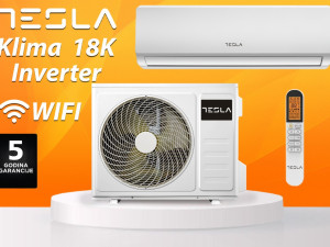 KLIMA UREDJAJ TESLA 18-KA INVERTER SA WIFI-AKCIJA