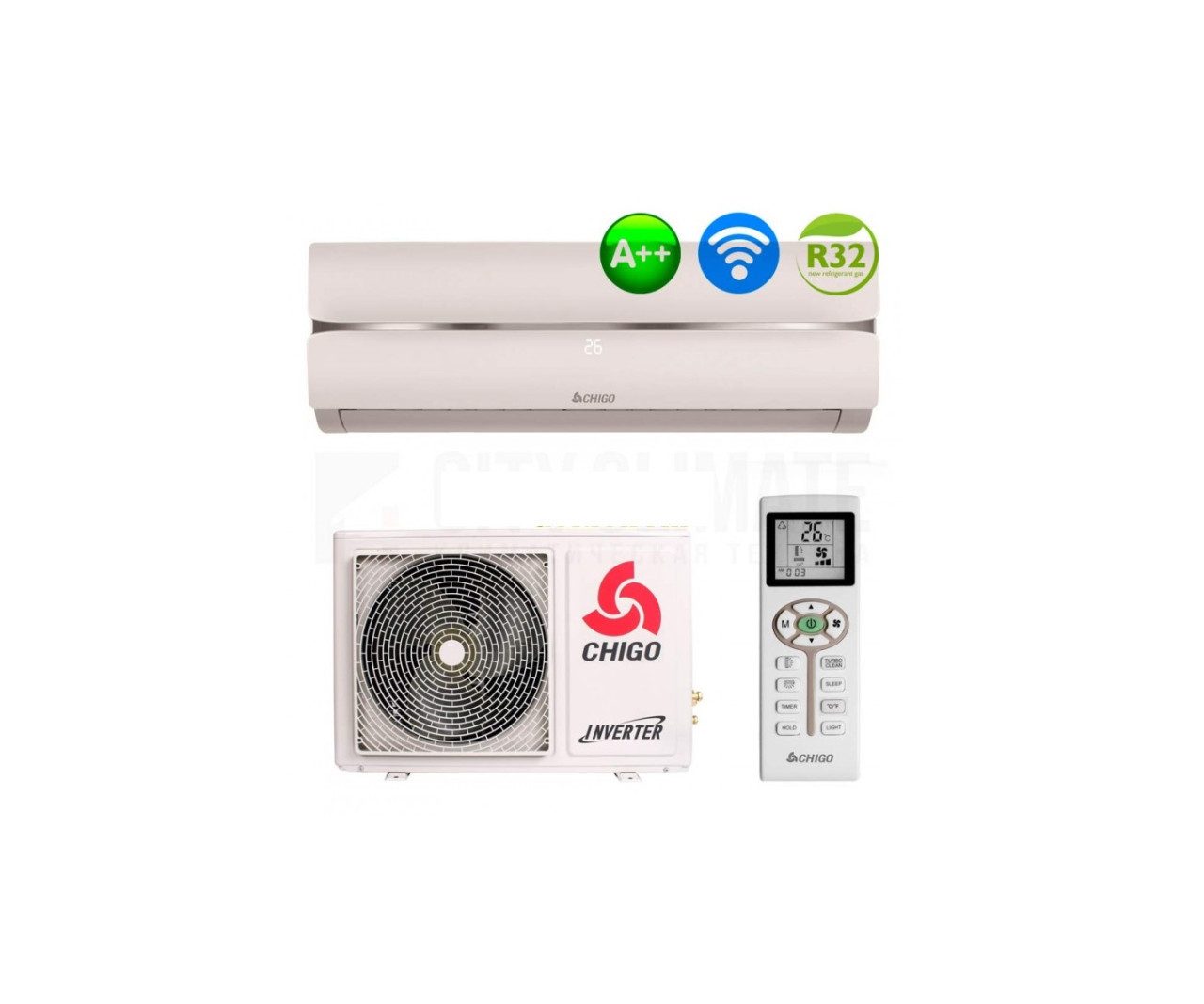 Klima uređaj inverter Chigo CS-51V3G-1D172AH 18000 BTU — fotografija 1