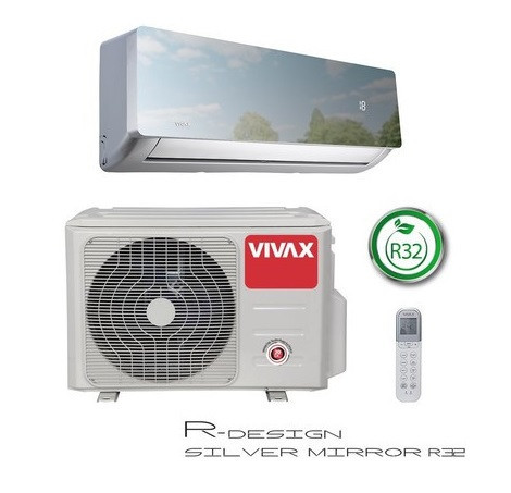 KLIMA VIVAX INVENTER 18Ka ACP-18CH50AEHI GRY MIRROR -20 — fotografija 1