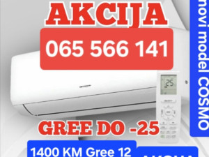 Klima Gree -25C NOVI MODEL 2025 inverter 065 566 141 B.Luka — fotografija 1