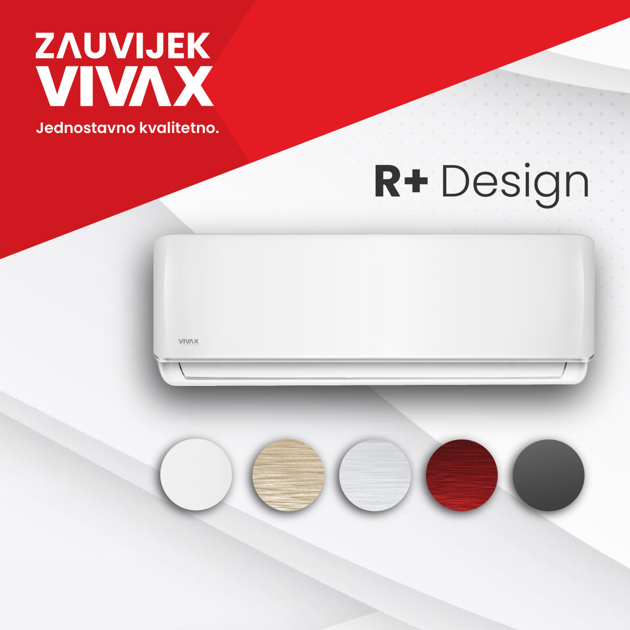 Vivax klima ACP-18CH50AERI+R32 R+ Design — fotografija 1