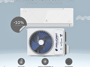 Klima Favorit 12-18ka inverter komplet sve s materijalom i rukama — fotografija 1