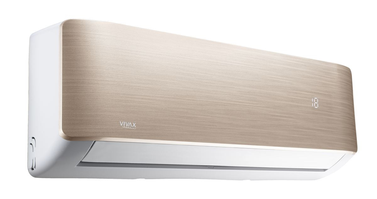 Inverter klima 12 VIVAX ACP-12CH35AERI GOLD 12ka -25 A+++ zlatna — fotografija 1