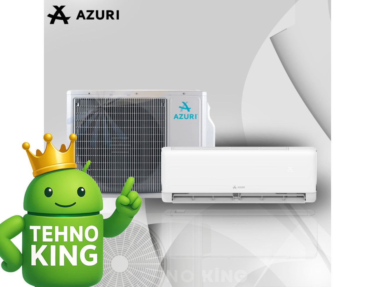 Azuri Aries Inverter 12k Klima Uređaj — fotografija 1
