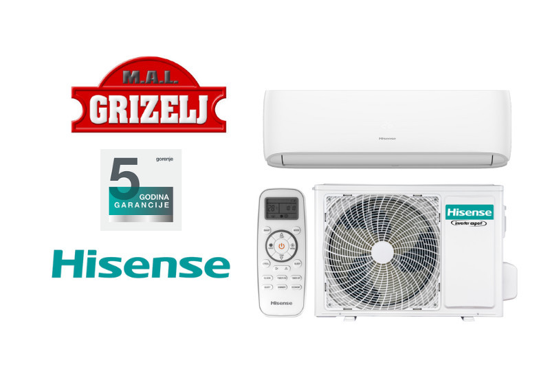 Hisense klima uređaj Expert Smart 12K INVERTER 3,40kW CF35YR1FG — fotografija 1
