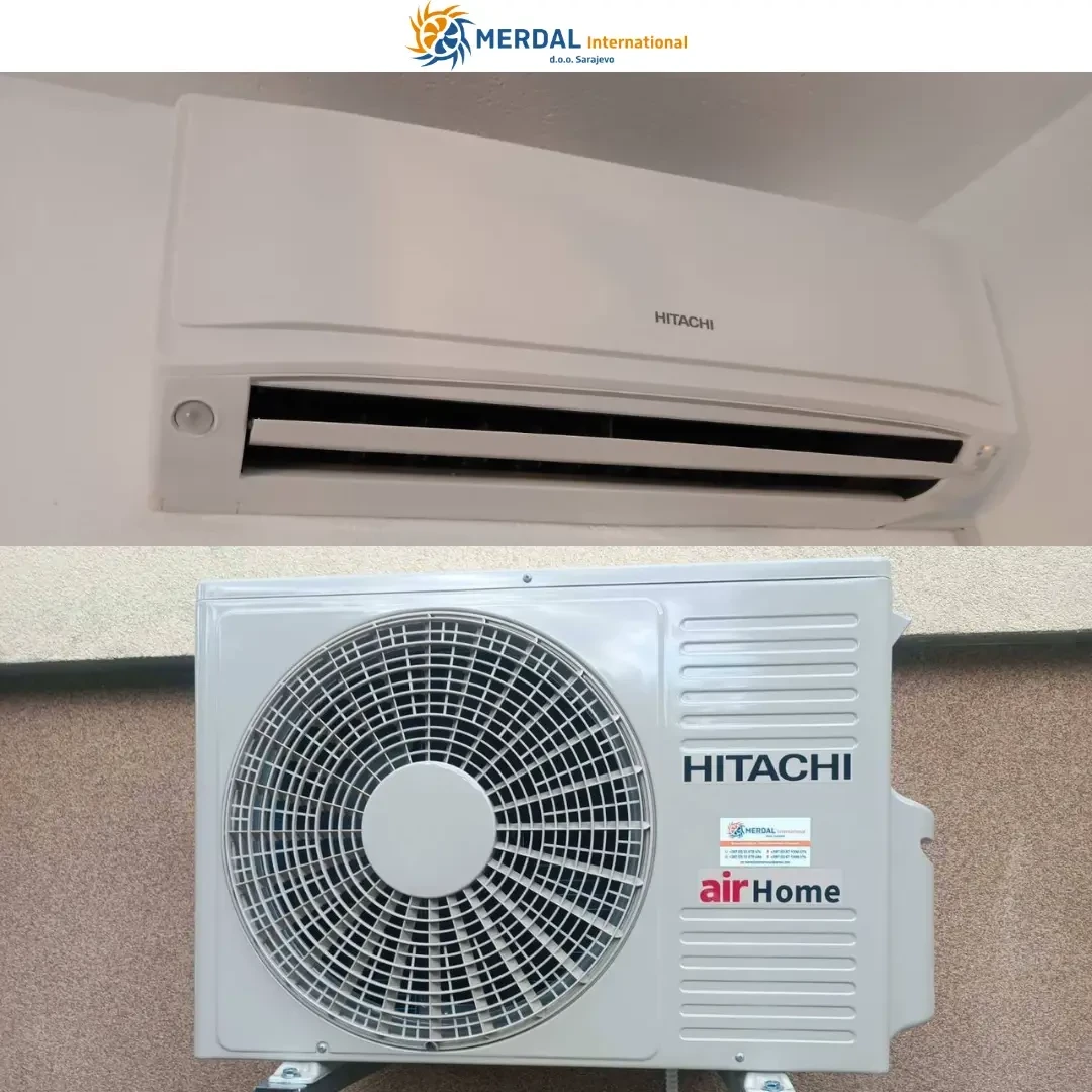 HITACHI AIR HOME 600 RAC-VJ35WHAE/RAK-VJ35RHAE inverter R32 — fotografija 1