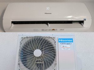 HISENSE WINGS PRO HINANO KB35YR3EG inverter R32 — fotografija 1