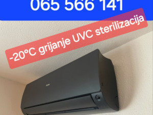 Klima inverter -20C Haier Flexis A+++ UVC sa ugradnjom Banja Luka — fotografija 1