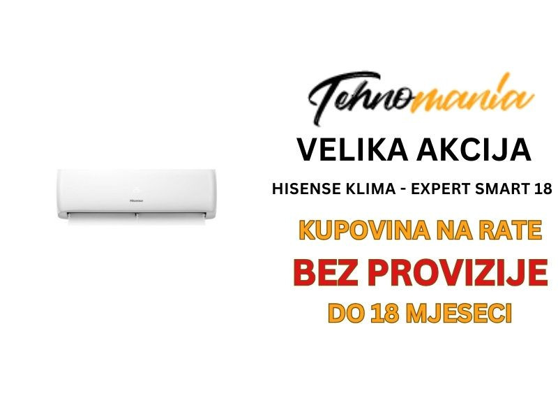 HISENSE KLIMA - EXPERT SMART 18 — fotografija 1