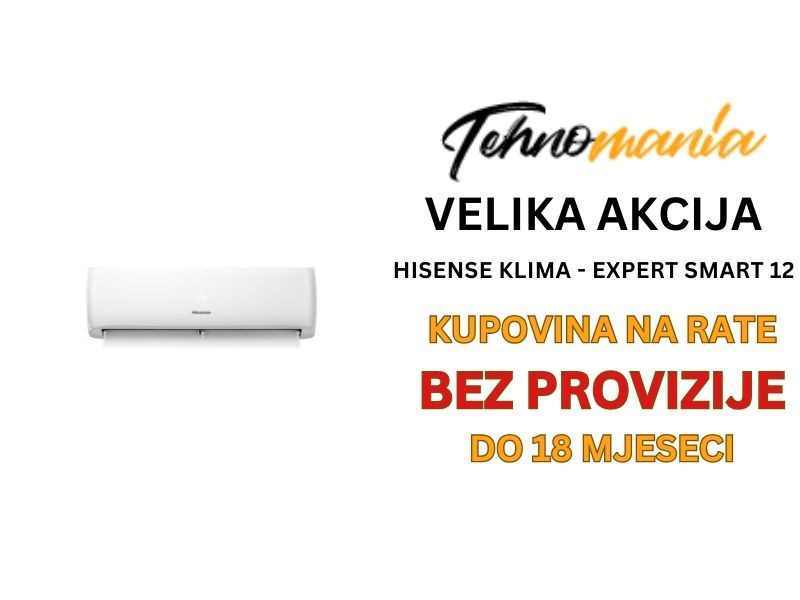 HISENSE KLIMA - EXPERT SMART 12 — fotografija 1