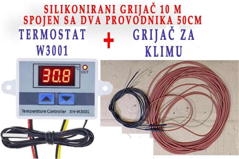 Termostat w3001 za DEFROSTER Klima klimu i grijač — fotografija 1