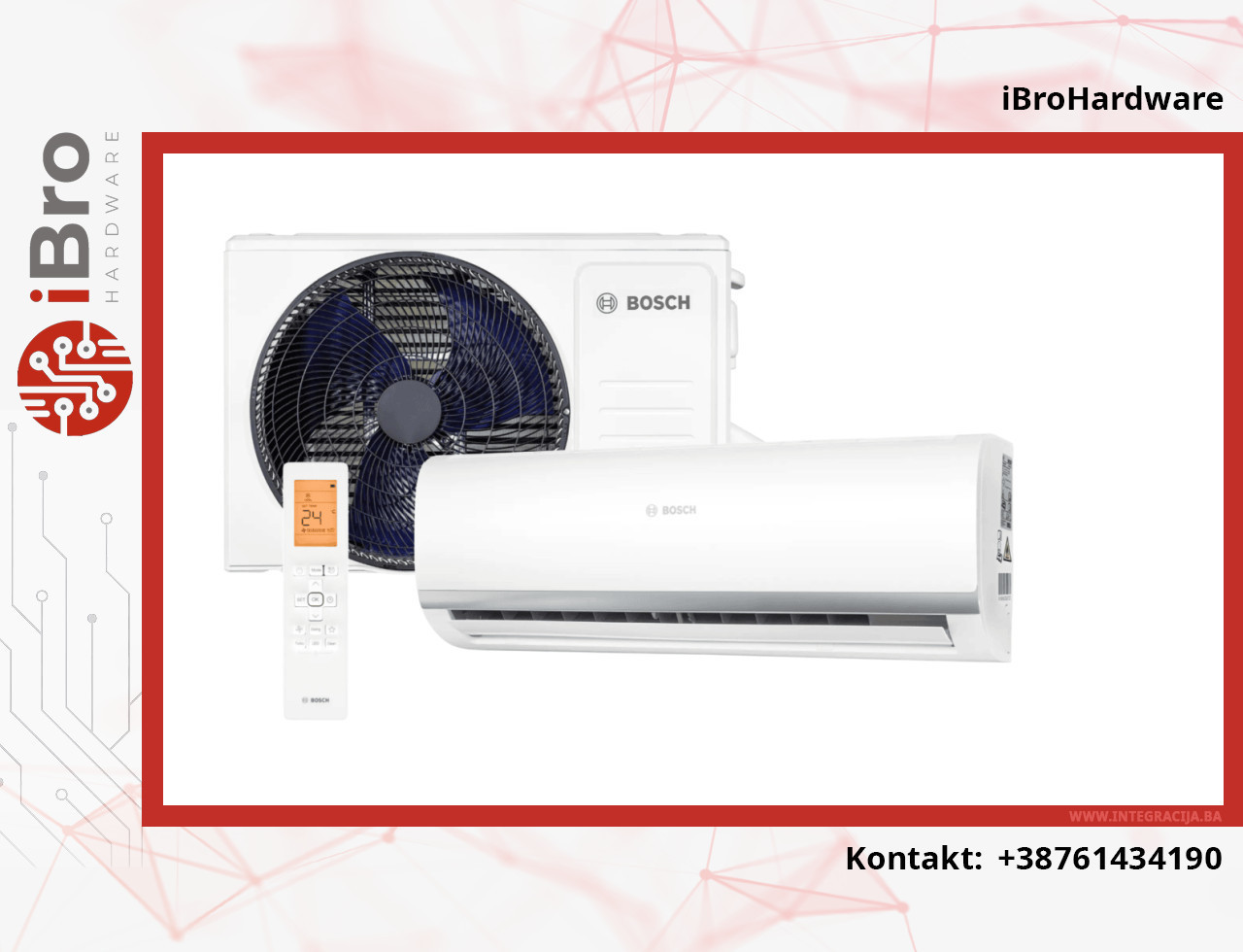 BOSCH Climate CL2000 53E 18ka A, R32, INVERTER, Hlađenje    -15- — fotografija 1