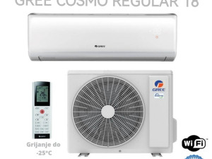 Klima Gree Cosmo Regular 18 INVERTER, cijena sa ugradnjom