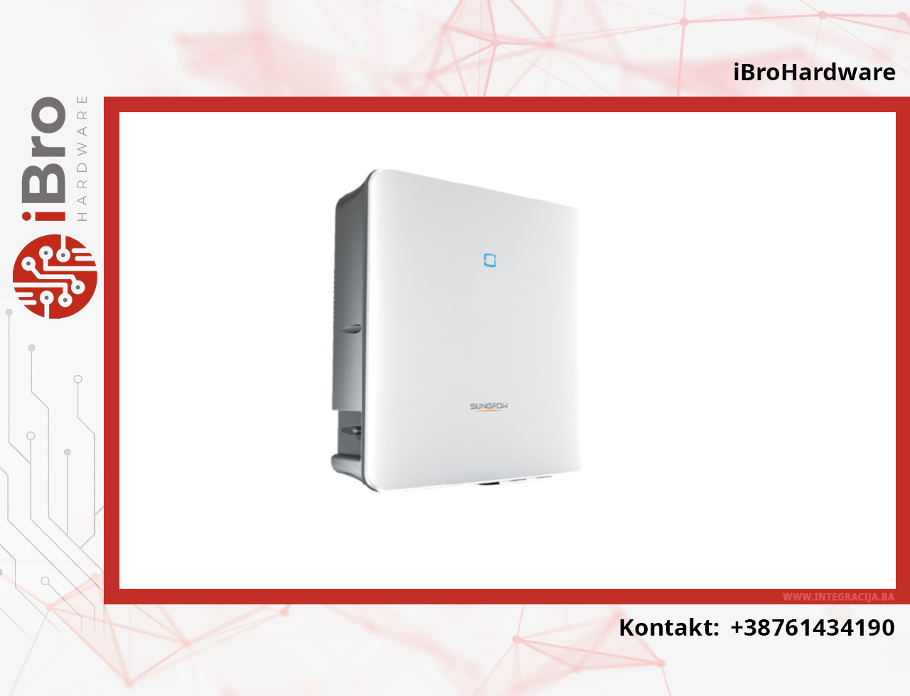 Inverter SunGrow 10kW  trofazni hibridni — fotografija 1