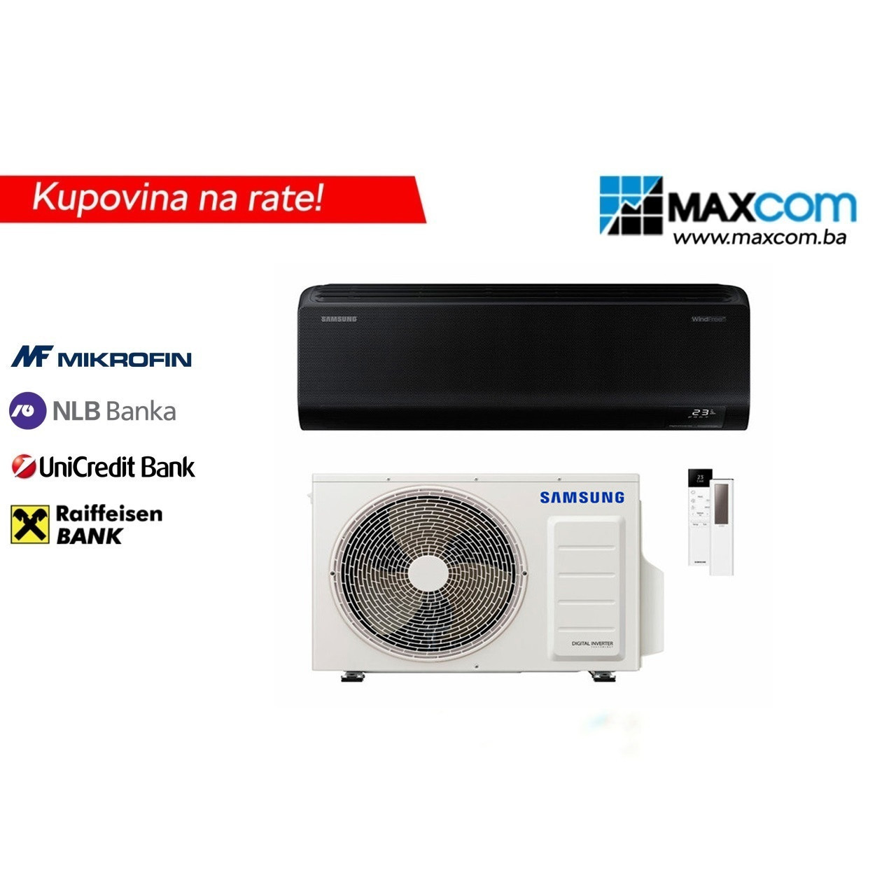 Samsung klima uređaj 9K INVERTER AR70F09C1A — fotografija 1