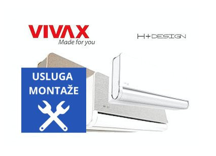 Vivax 18-ka INVERTER -20 18CH50AEHI KLIMA SA MONTAŽOM — fotografija 1
