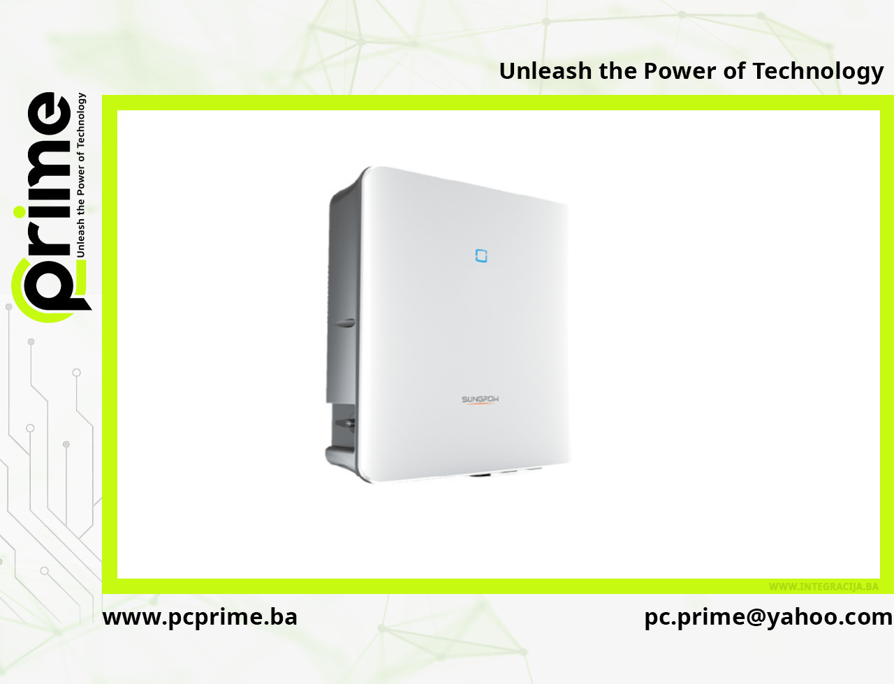 Inverter SunGrow 10kW  trofazni hibridni — fotografija 1