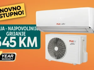 FUJI Klime 3.5kW Klima Uređaji Inverter klima uredaj Wifi — fotografija 1
