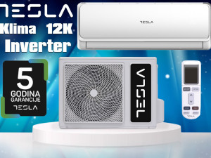 KLIMA UREDJAJ 12-KA INVERTER TESLA, 5GODINA GARANCIJA